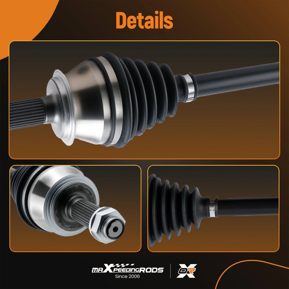Driver Side Front CV Axle Shaft for Acura TL (2004-2008)