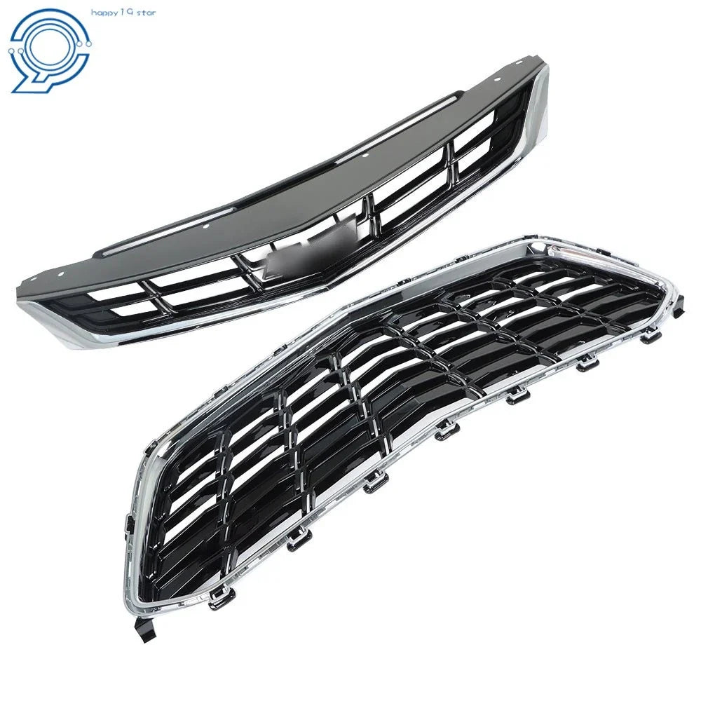 Front Bumper Grille Black for 2016–2019 Chevy Cruze 84009674
