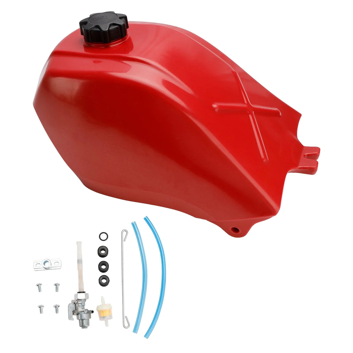 Fuel Tank Gas Cap Petcock Kit for Honda ATC 250 ES (1985–1987)
