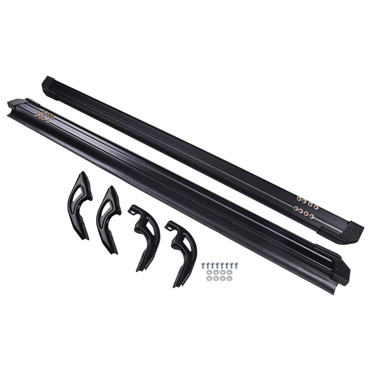 Set of 2 Nerf Bars Side Steps for Honda Pilot (2016–2022) Non-Slip Black