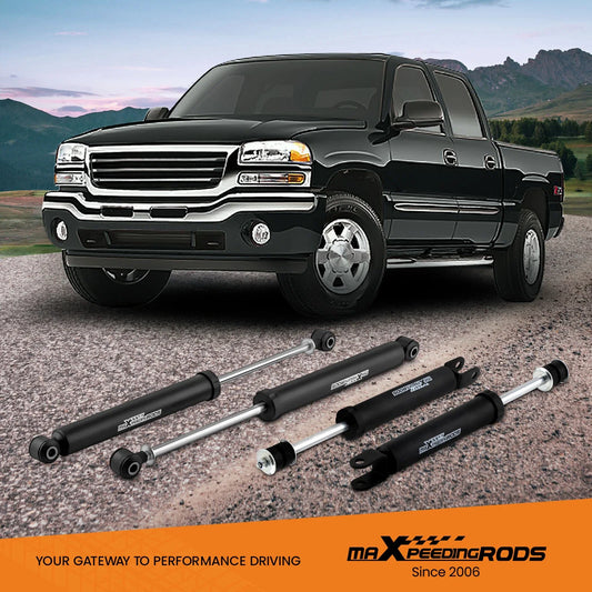 Shocks Front 0-3" Rear 2.5-6" Lift for Chevy Silverado GMC Sierra 1500 (1999–2006)