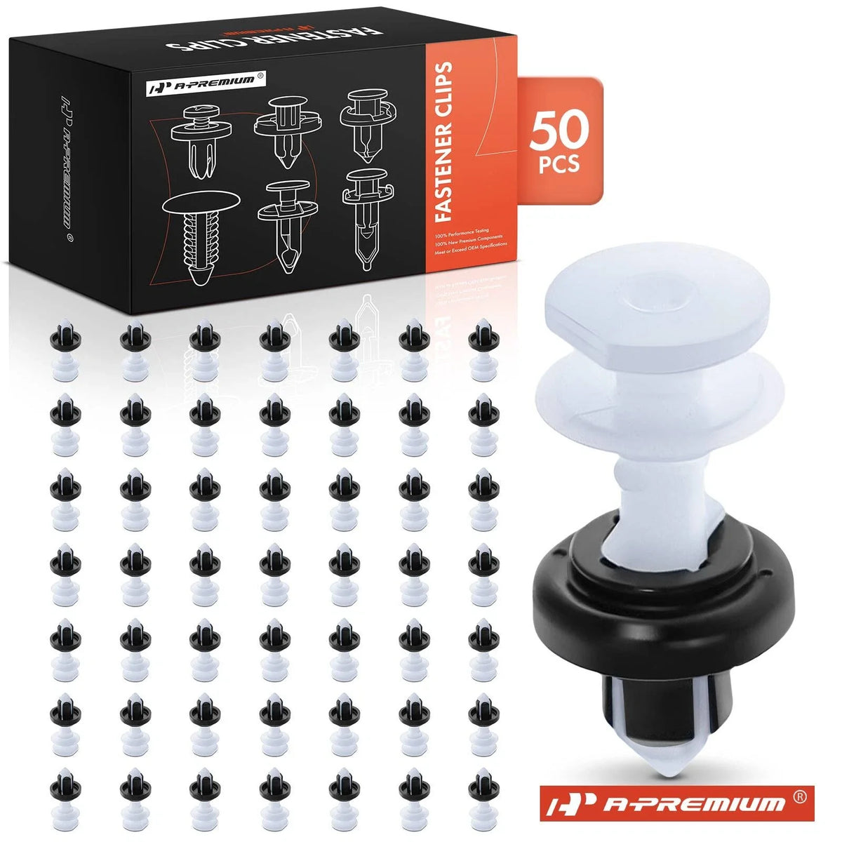 50x Rocker Panel & Floor Retainer Clips for Honda