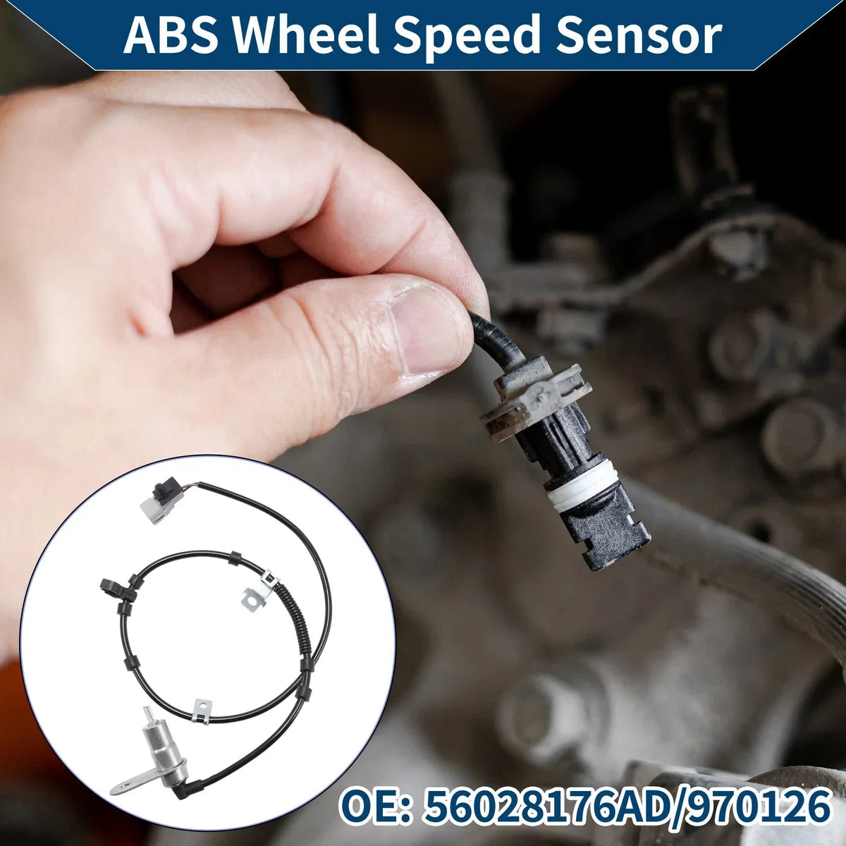 Wheel Speed Sensor ABS for Dodge Ram 1500 (2002-2008)