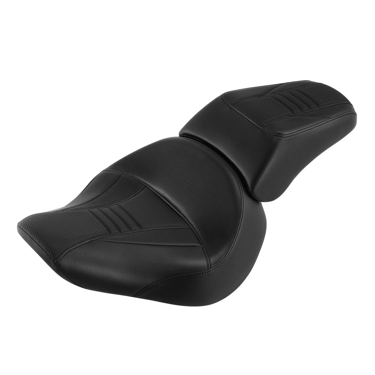 Black Seat Set for Harley Fat Boy FLSTFB FLSTFBS 2007-2017