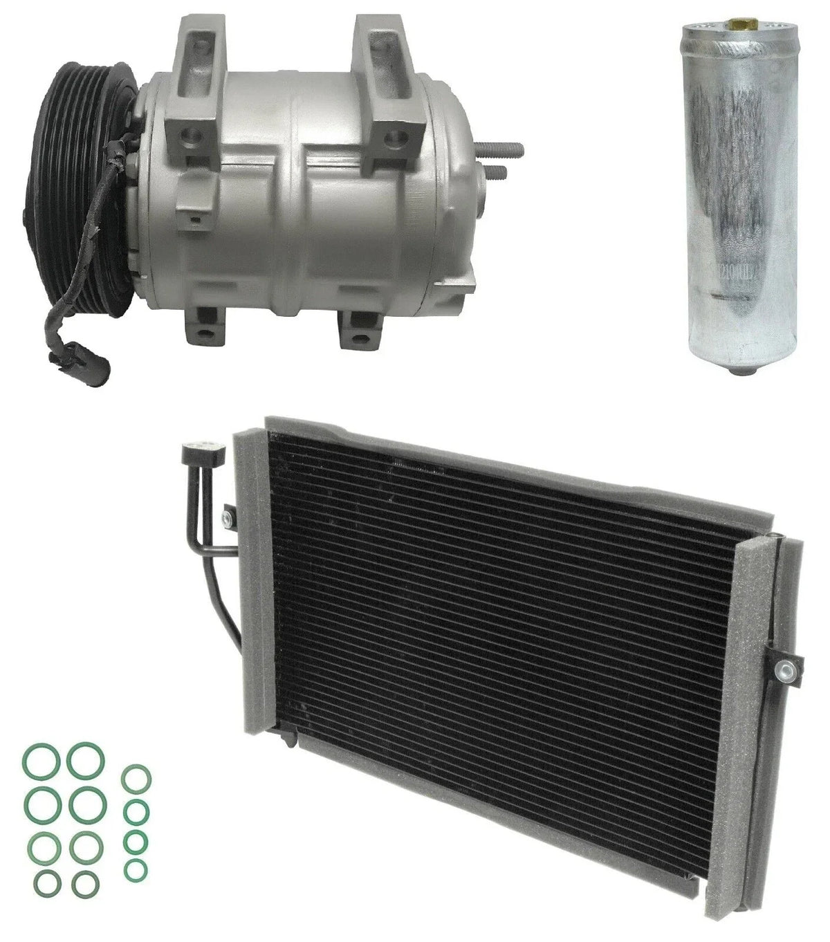 AC Compressor Kit With Condenser for Volvo V40 1.9L (2003–2004)