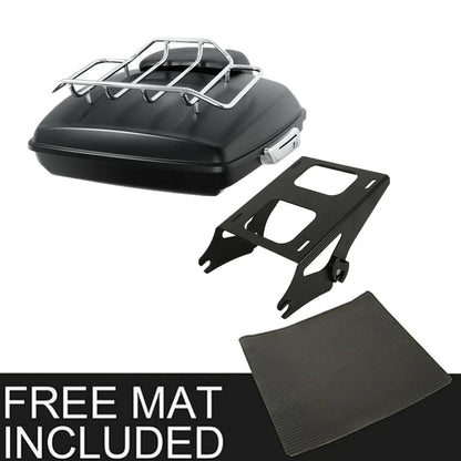Backrest Mount Rack Matte Razor for Harley Touring Electra Glide 2014-2026