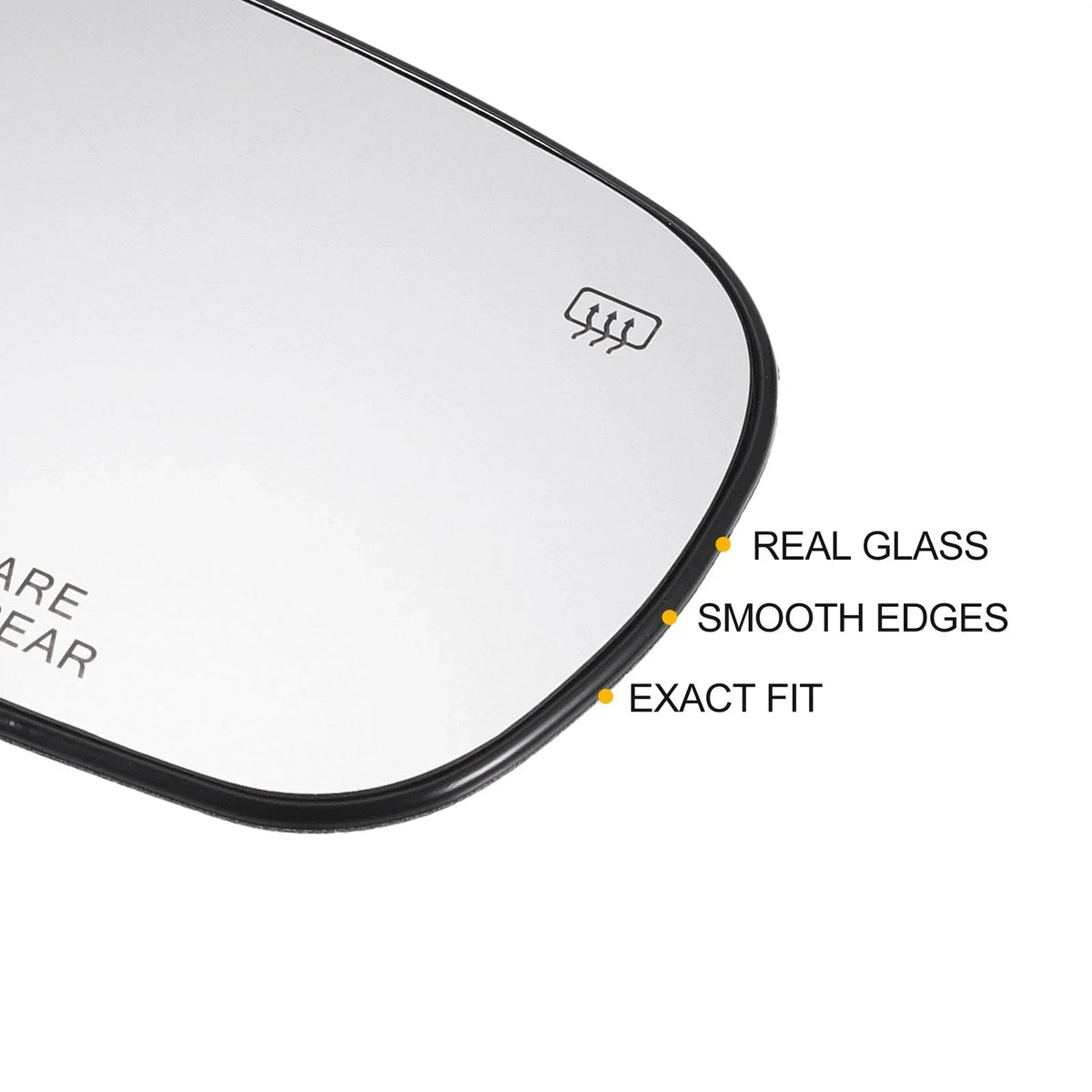 Right Heated Mirror Glass Assembly for Chrysler Dodge Charger