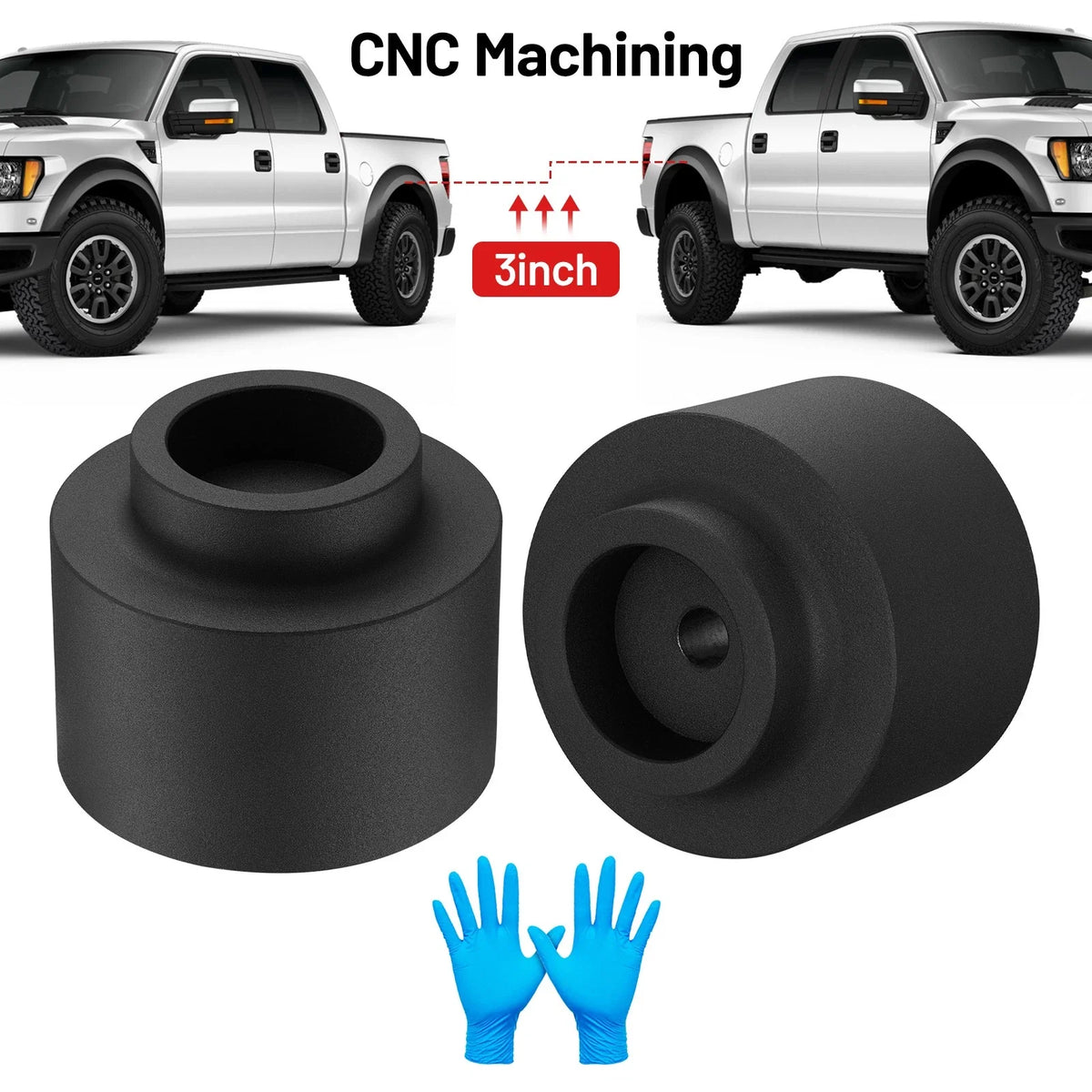 Rear Leveling Lift Kit for Ram 1500 (2009–2024) 5.7L V8 (3 in)