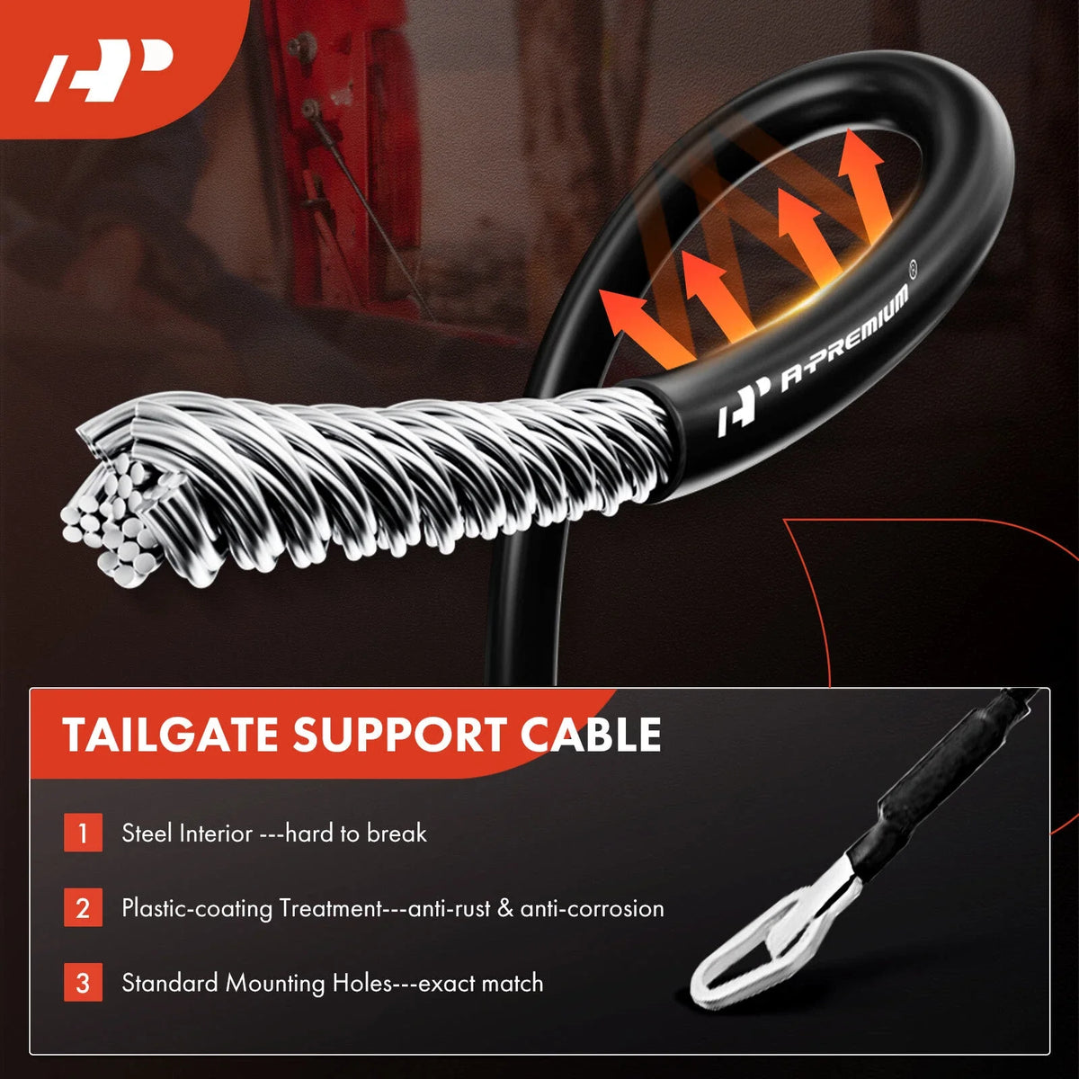 Tailgate Hardware Repair Kit for Ford F-150
