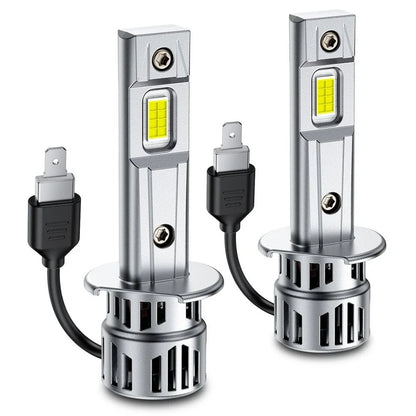 80000LM H1 LED Headlight Bulbs - 2X 6500K