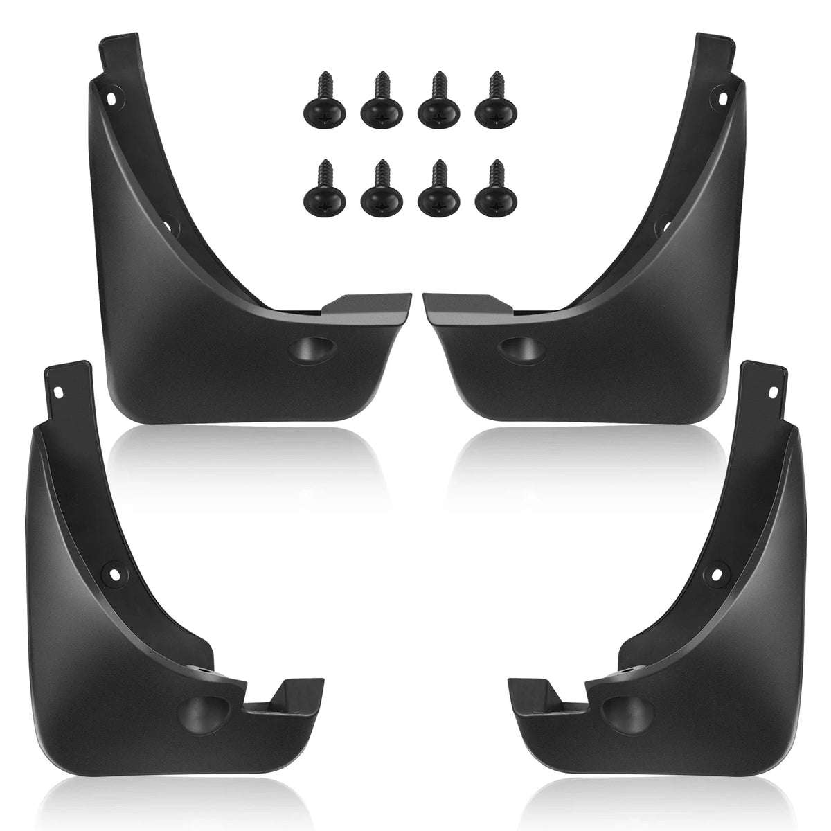 Set of 4 Mud Flaps Splash Guards for 2006-2012 Toyota RAV4