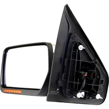 Power Mirror Front Left for 2009-2010 Ford F-150 Heated Chrome Folding