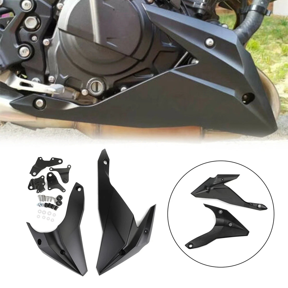 Belly Pan Engine Cover for Kawasaki Z400 2018-2023