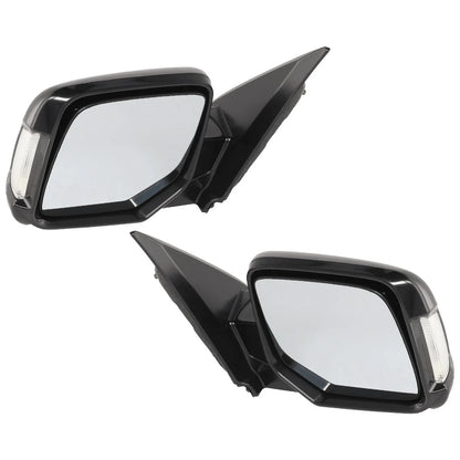 Heated Side Mirrors with Memory & Signal - Set of 2 for Honda Pilot 2009-2015