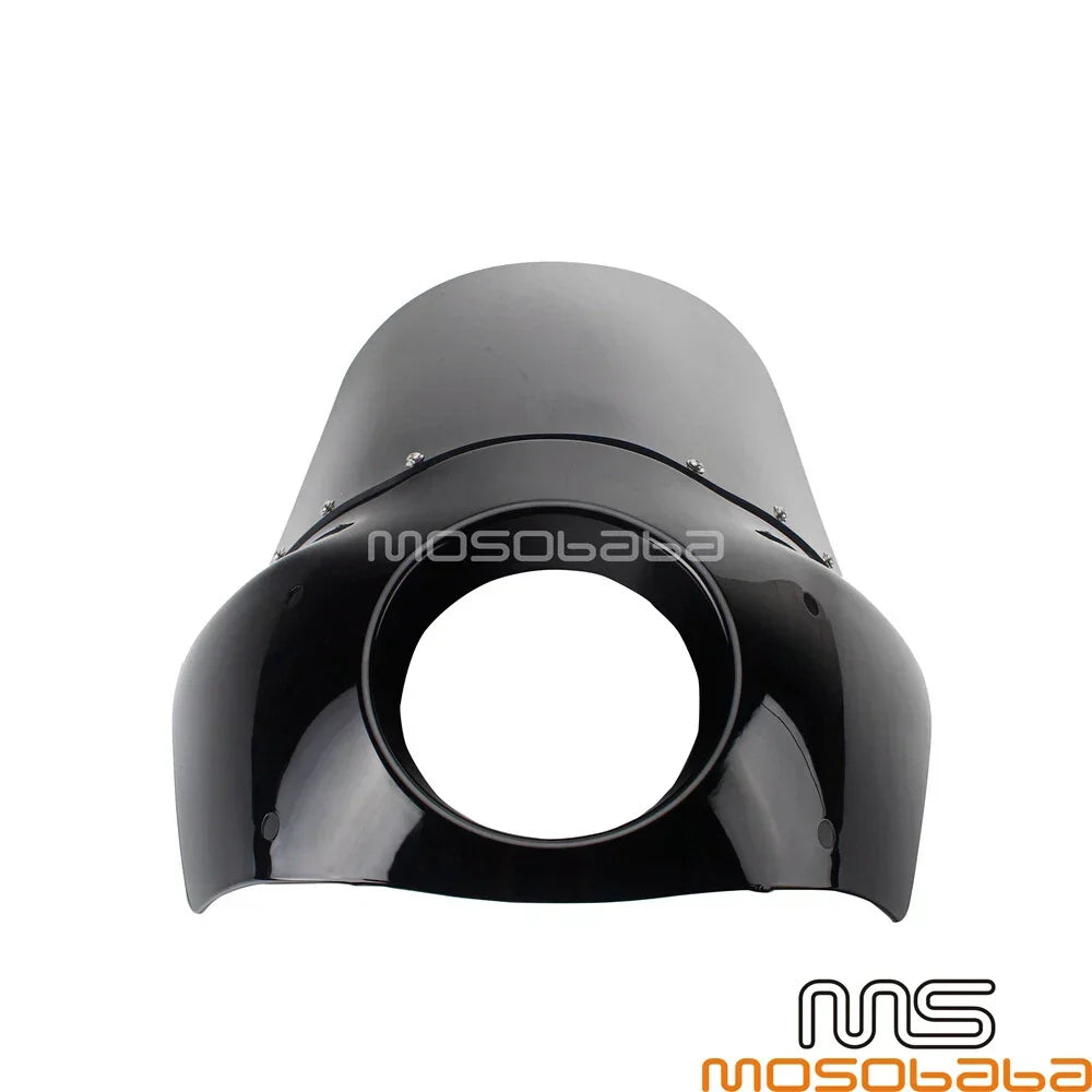 Headlight Fairing Windshield & Extension Blocks for Harley Dyna