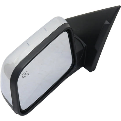 Power Mirror for Lincoln MKX (2007) Left Manual Folding Chrome