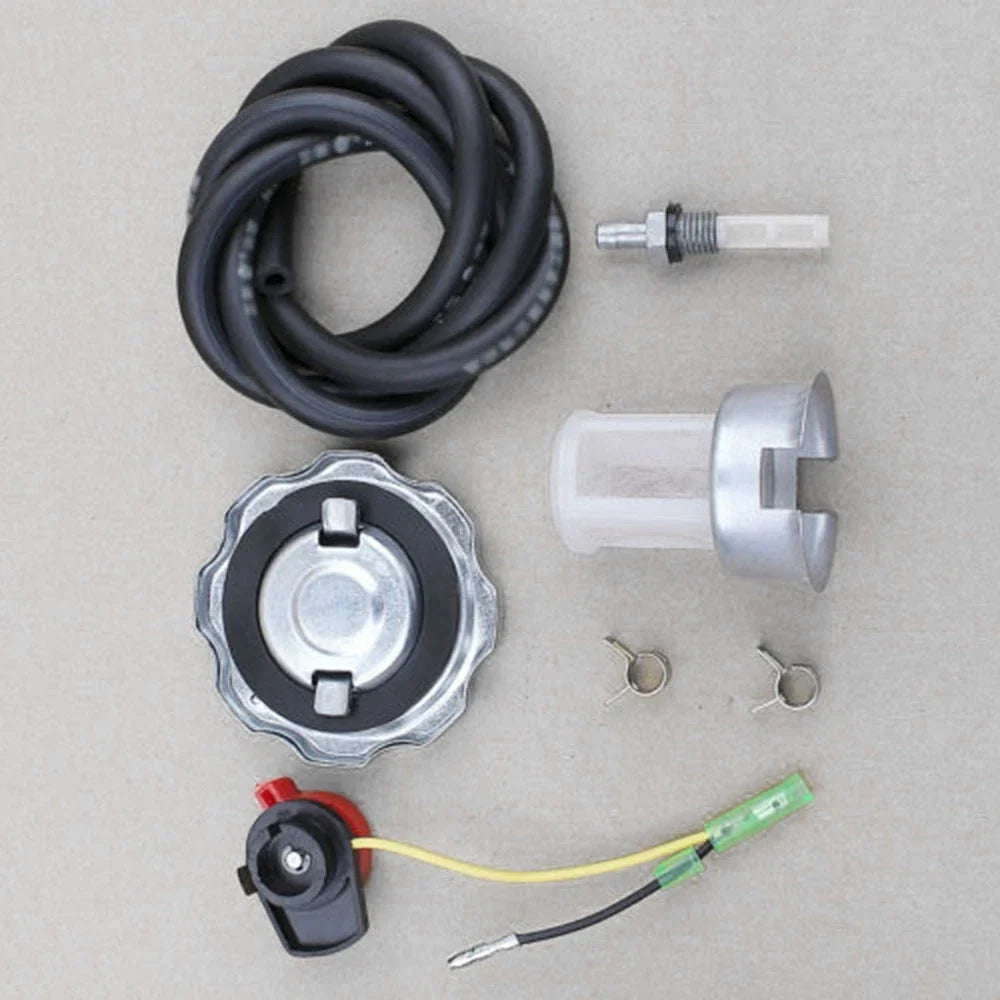 Fuel Gas Tank Cap Kit for Lawn Mower (Engine Off Switch Replacement)