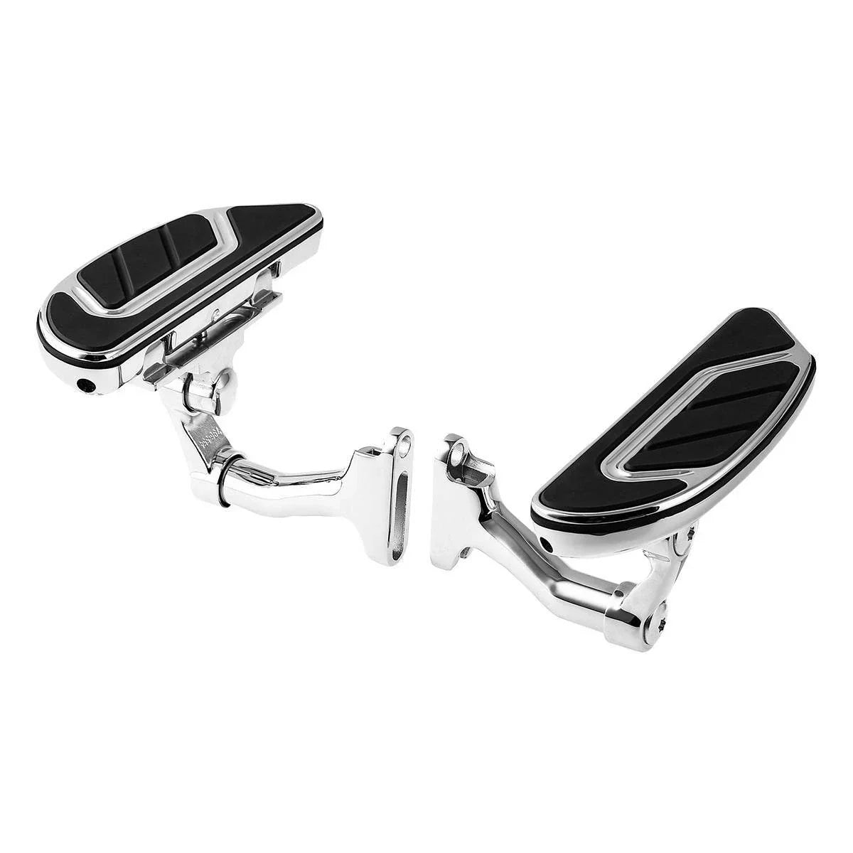 Chrome Rear Floorboard Bracket for Road King, Street Glide Harley 1993-2025