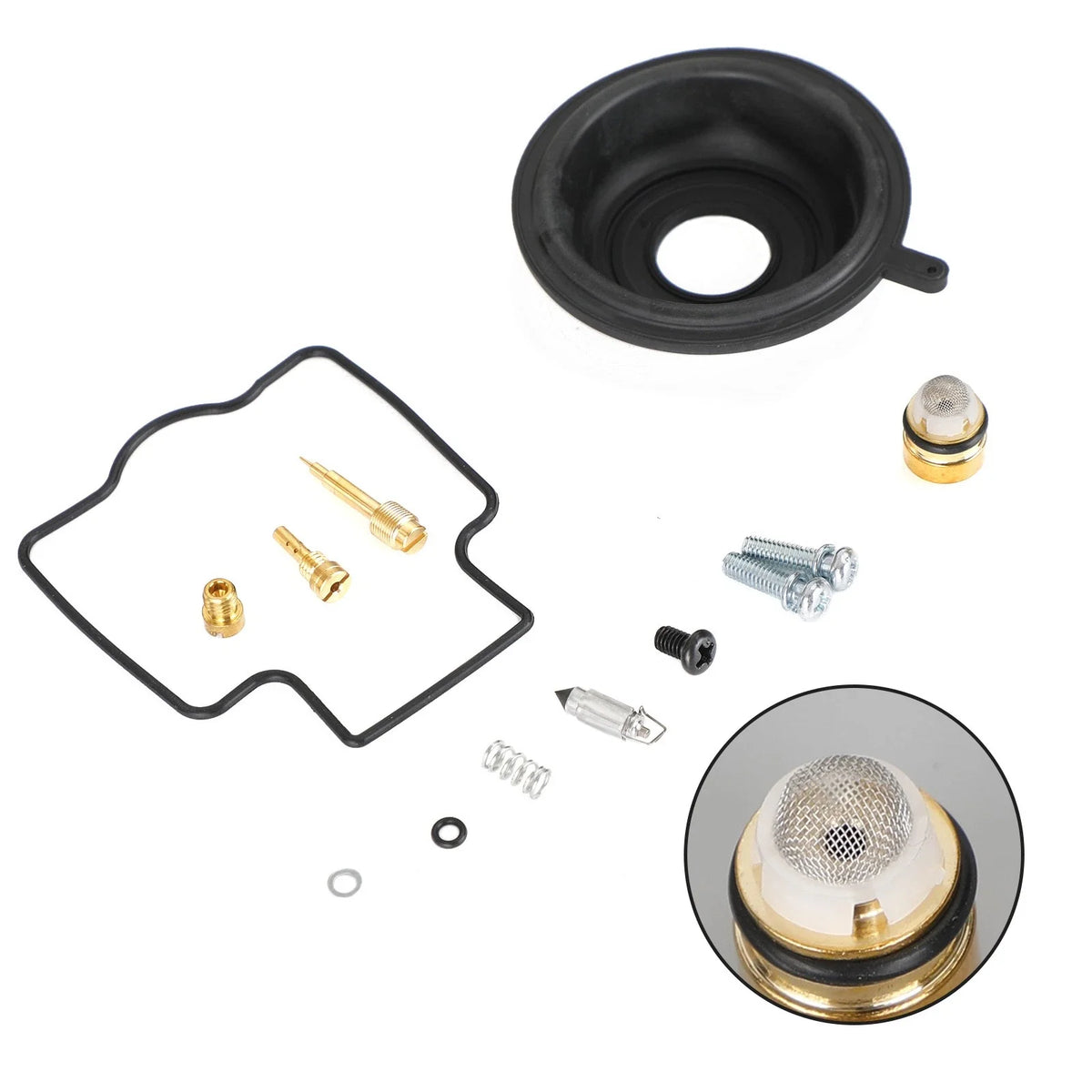 Carburetor Rebuild Kit for Kawasaki ZXR250 ZX250 ZXR250R (1989–1995)