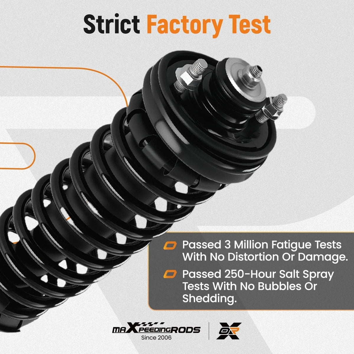 Complete Strut and Coil Spring Assembly for Honda Civic 1996-2000