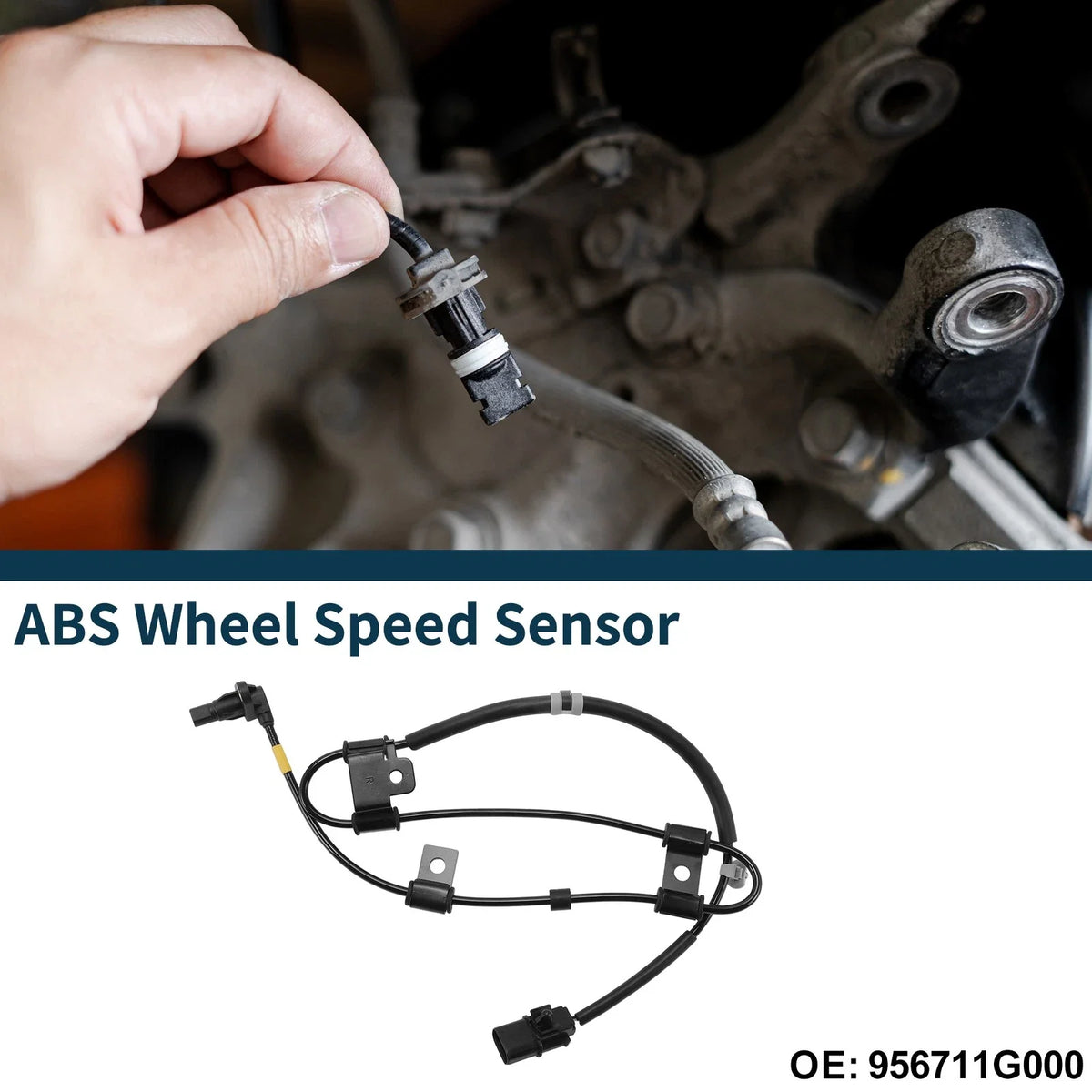 ABS Wheel Speed Sensor No. 956711G000 for Kia Rio (2006–2007)