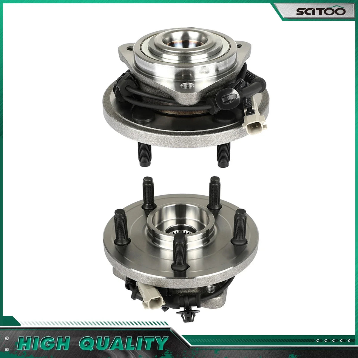 Front Wheel Bearings - 2 Pack for Jeep Grand Cherokee 1999–2021