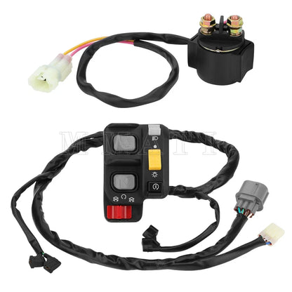 Handlebar Kill Switch & Starter Relay for TRX250TE Recon 250 2007-2020