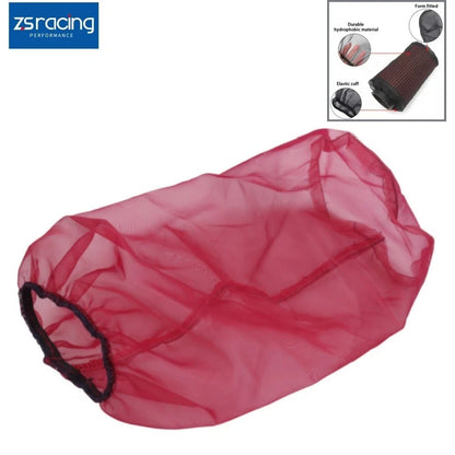 Cold Air Intake Pre-Filter Cone Cover - Red Universal Water Guard