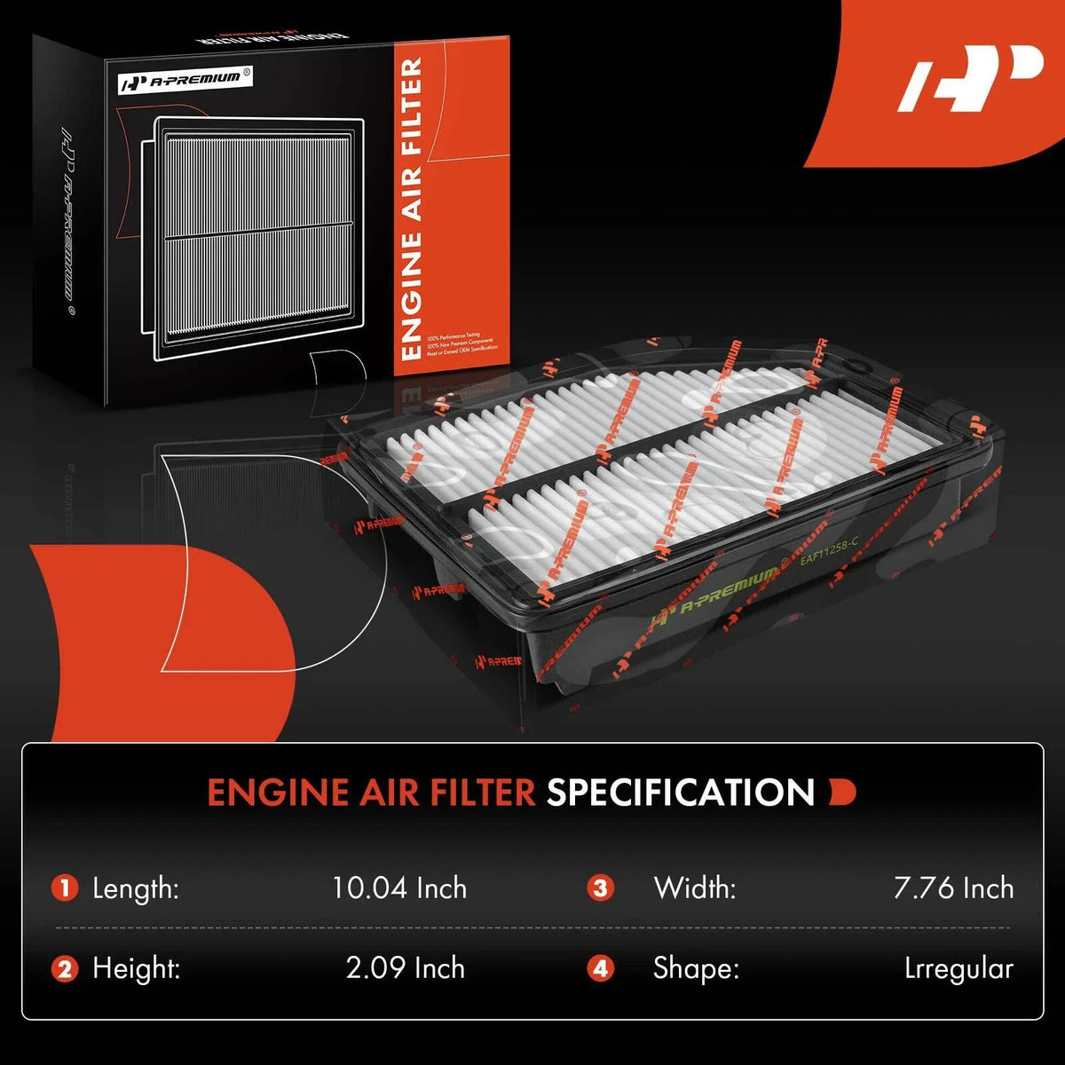 2-Pack Engine Air Filters for 2012-2014 Honda CR-V