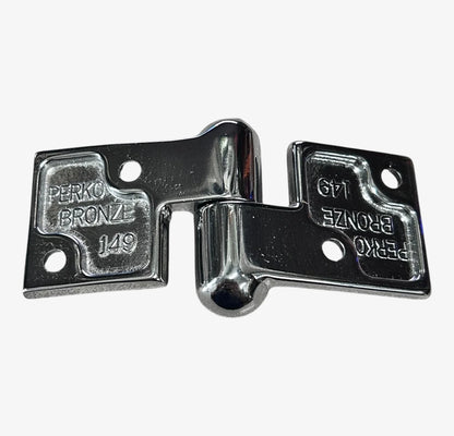 Pull Apart Hinge - Left Hand, Chrome Plated Bronze for Perko 0149DP0CHR