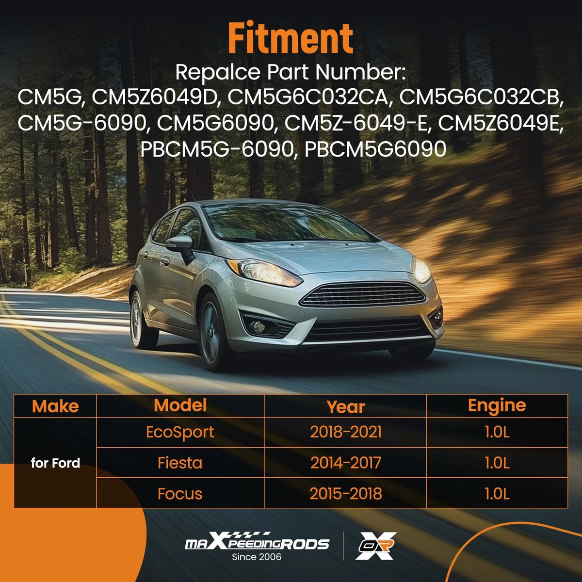 Cylinder Head Assembly for EcoSport 2018-2021 & Fiesta 2014-2017