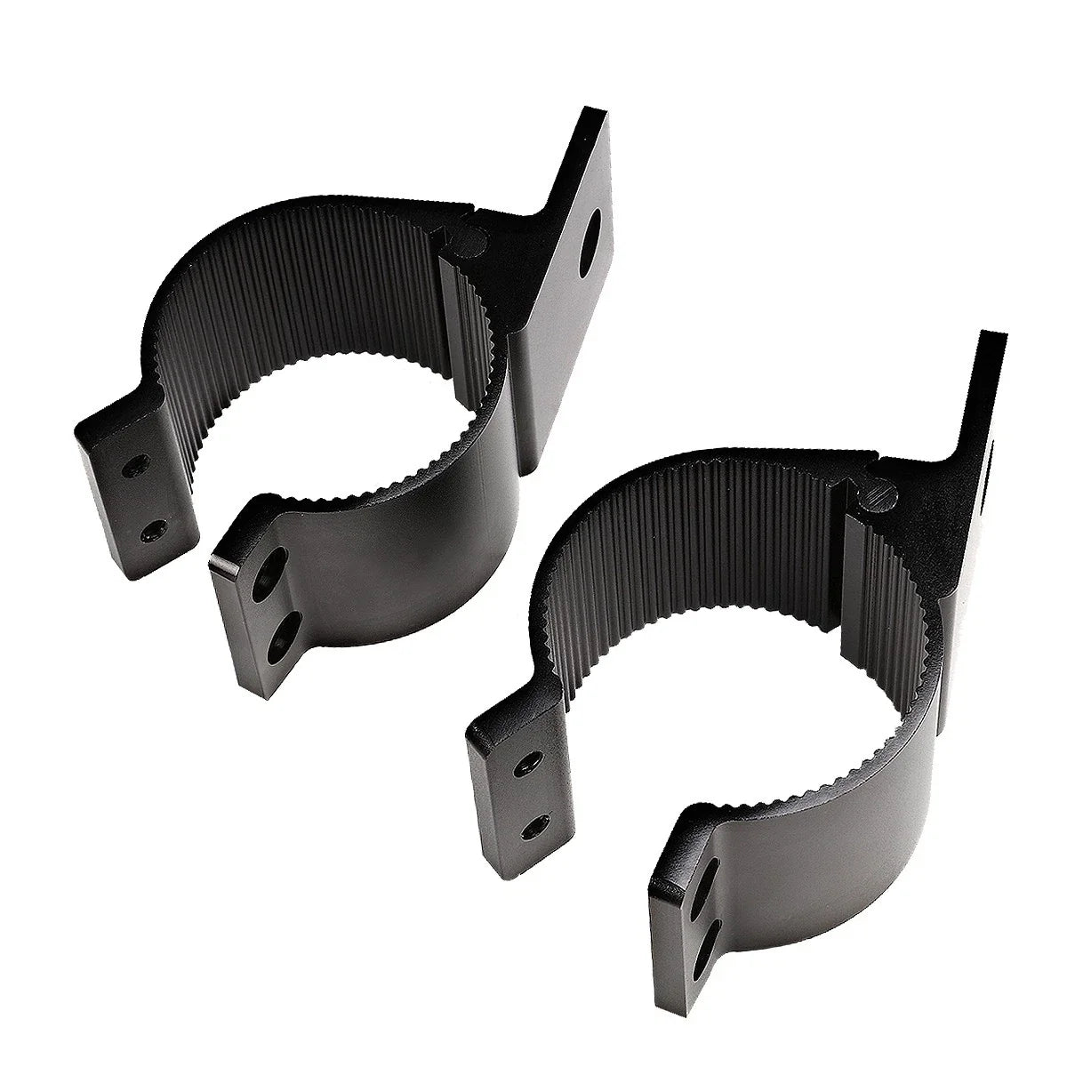 2X Fog Light Mount Clamp Bracket for Roof/Bull Bars (2" OD)