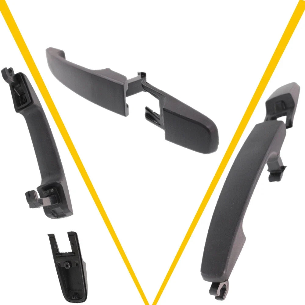 Right Passenger Side Exterior Door Handle for Ford Focus (2008–2011)