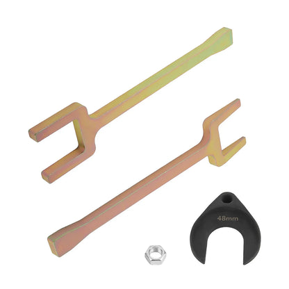 2-Piece Front Wheel Drive Axle Puller Fork Kit with CV Axle Tool