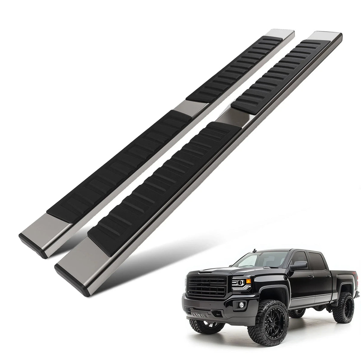 Running Boards for 2007-2018 Silverado/Sierra 1500 - Side Step Bar