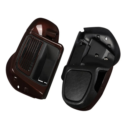 Lower Vented Fairings for Harley Touring (2014-2024) - Midnight Crimson