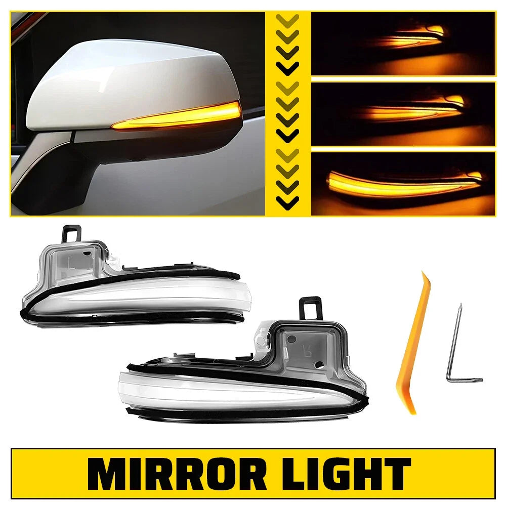 LED Side Mirror Sequential Turn Signal Light for Toyota RAV4 (2019–2023)