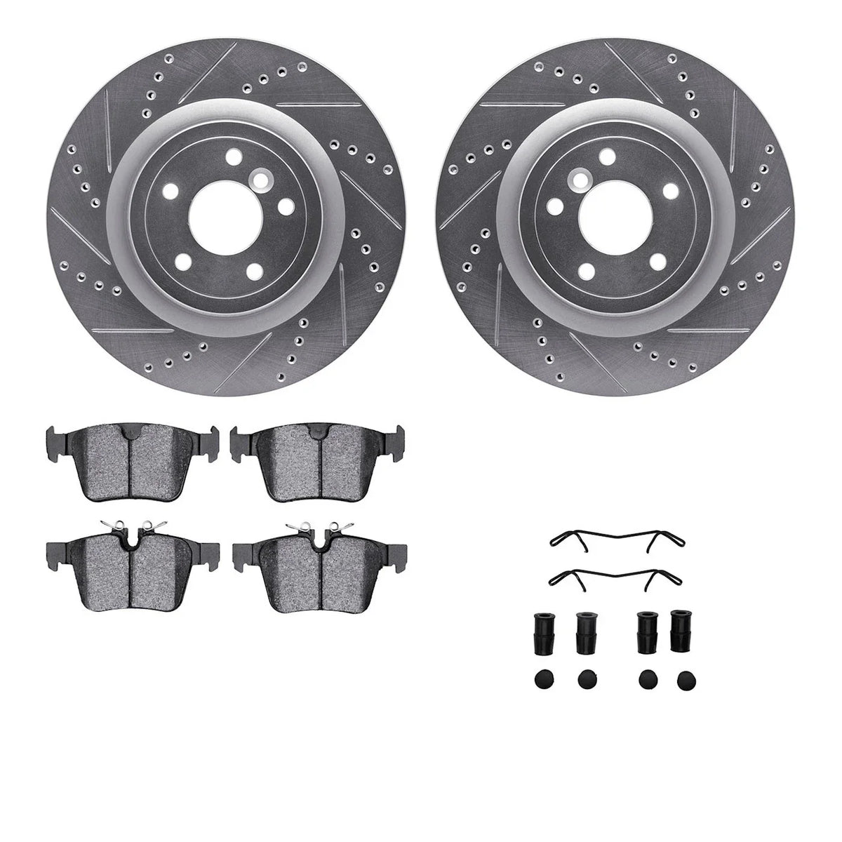 Brake Pad and Disc Kit Set for XF Jaguar