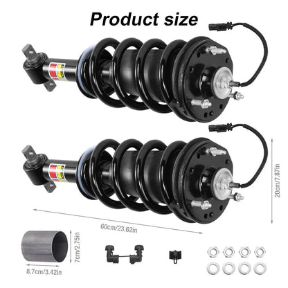 Front Shock Struts - 2Pcs for Cadillac Escalade, Yukon (2015-2020)