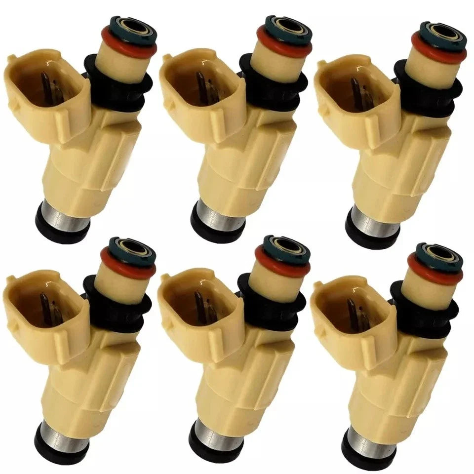 Fuel Injectors Set of 6 for Yamaha F200 F225 (2002–2012) CDH240 69J-13761-00-00