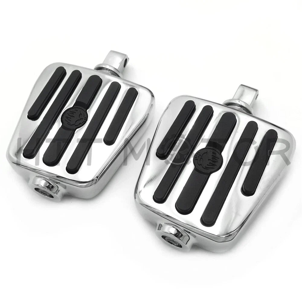 Flame Fury Footpeg Rest (Front/Rear) for Victory 8-Ball - Chrome