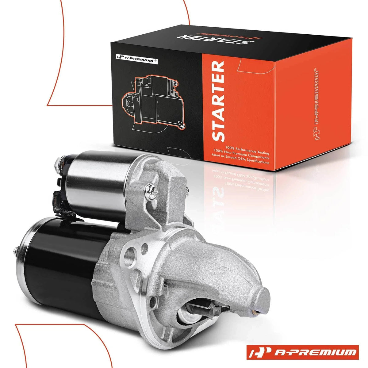 Starter for Saab Subaru 9-2X, Forester, Legacy L4 2.5L (2005–2006)