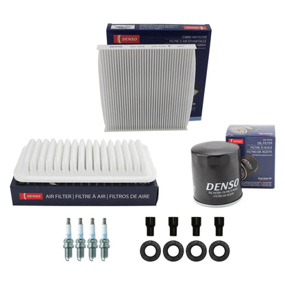 Tune Up Kit with 4 NGK Spark Plugs & Boots for Corolla 2003-2008