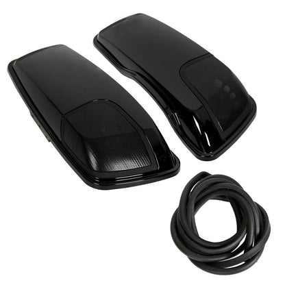 Saddlebag Speaker Lids Cutout 5" x 7" for Harley Touring 2014–Present