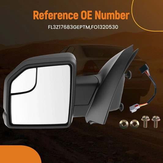 Left Heated Signal Memory Mirror for Ford F-150 XLT (2015–2020) FO1320530