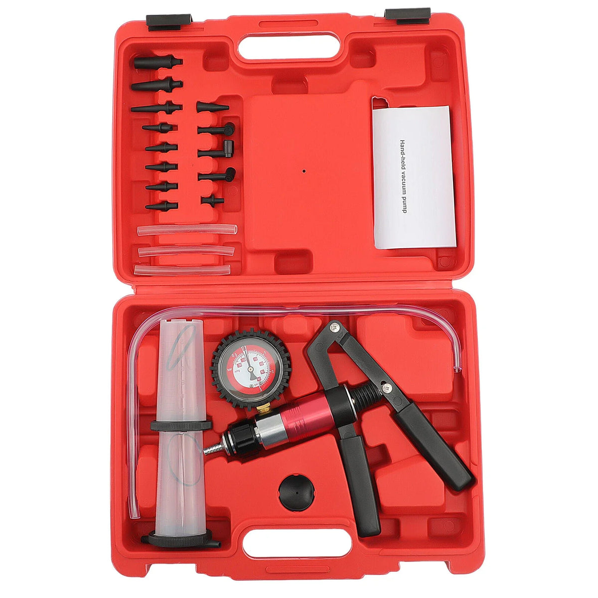 Vacuum Pressure Pump Tester for Brake Fluid Bleeding (0-30 PSI)
