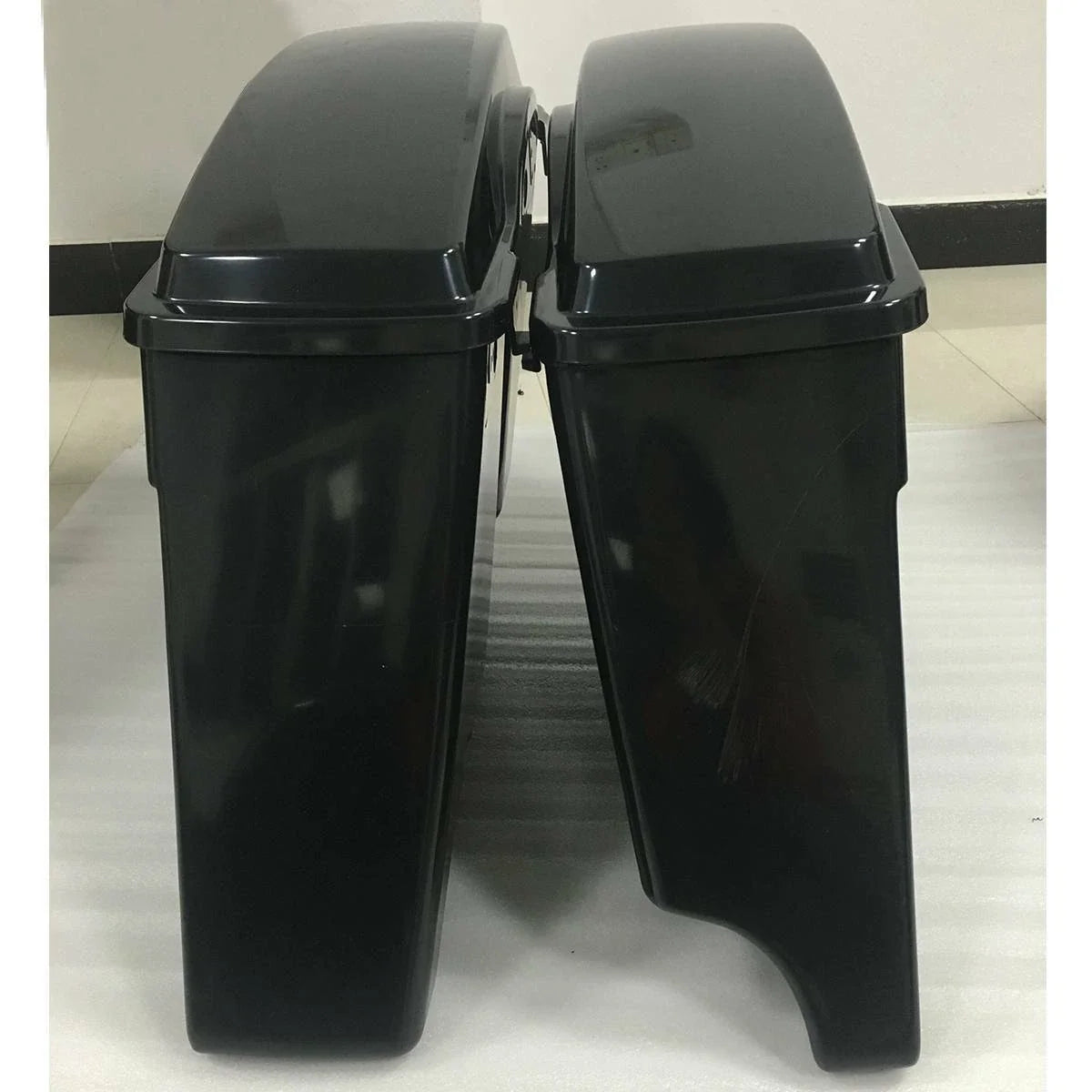 Stretched Extended Hard Saddlebags for Harley Touring (1993–2013)