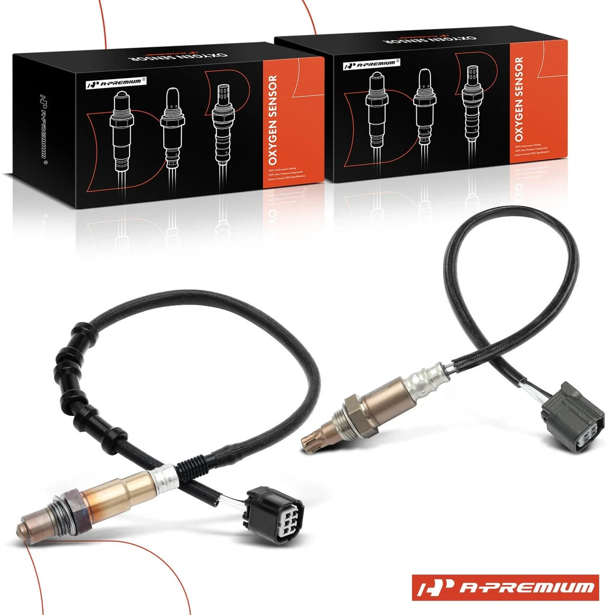 2X O2 Oxygen Sensors for Honda CR-V (2007–2009)
