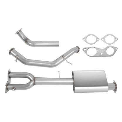 3" OD Muffler Tip Catback Exhaust System for Chevy Tahoe / GMC Yukon (1996–1999)