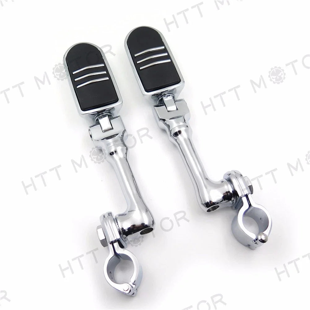 FootPeg Adjustable for Yamaha 1" 25mm & Triumph Rocket (Chrome)